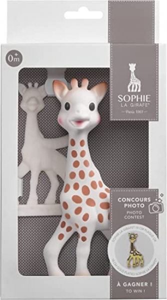 Софи жирафчето в сет с гъвкава бяла гризалка