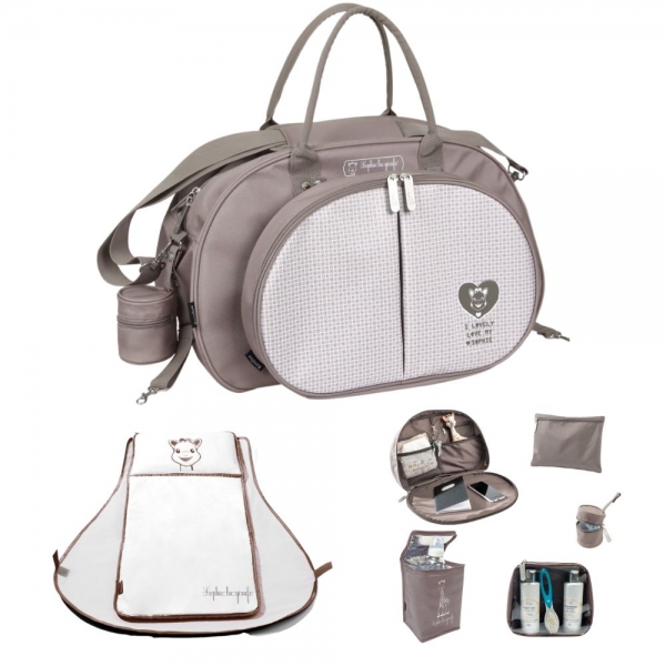 "Renolux Evasion" So Chic Чанта за бебешки аксесоари - Софи жирафчето