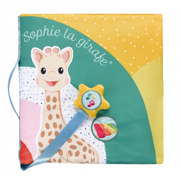 "Софи жирафчето" Голяма интерактивна книга със звуци и мелодии
