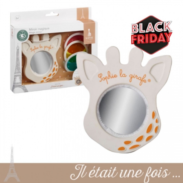 Софи жирафчето - 2 в 1 Голяма гризалка с огледало и цветни "лещи"