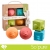 Софи Жирафчето - Супер Комбо - Сет от 4 многоцветни пелени и Комплект цветни кубчета и топки "So Pure"