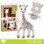 Подаръчен сет: Комплект "Софи жирафчето и чесалка за дъвчене" и ключодържател Жирафчето Софи от 100% каучук
