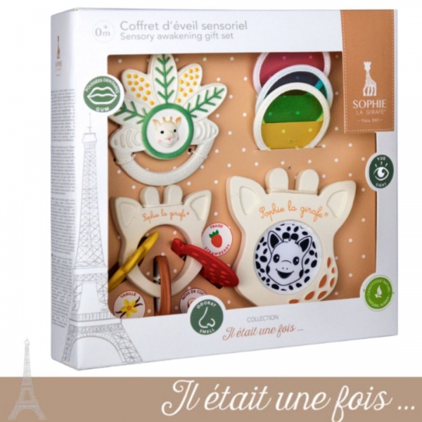 Жирафчето Софи: Подаръчен сет за ранно развитие на сетивата