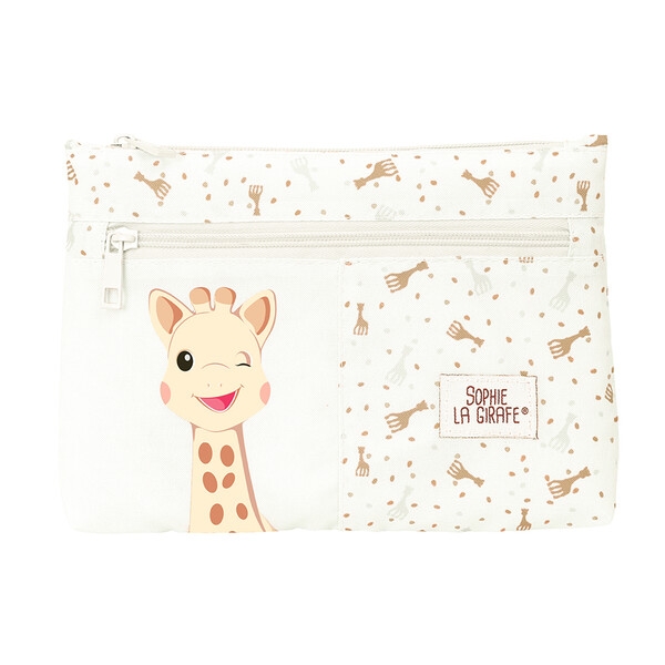 Несесер с 2 джоба Safta X Sophie La Giraffe - Honey