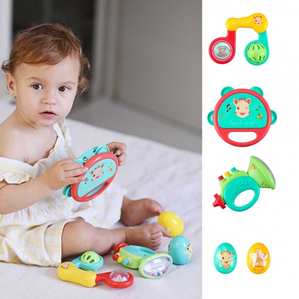 Софи Жирафчето: Моите първи музикални инструменти